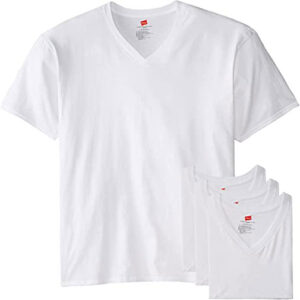 Hanes Men's V-Neck T-Shirt for Tall Men