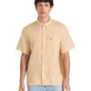 Lacoste Men's Regular Fit Linen Casual Button Down Shirt